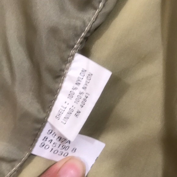 Sportif Vintage Gore-Tex Khaki Pull-On Drawstring Pants size S - Picture 10 of 10